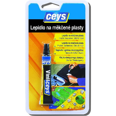 lepidlo na měkčené plasty 15ml CEYS