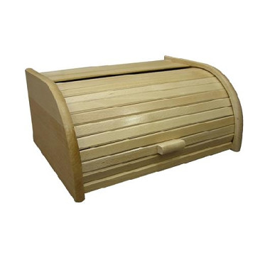 Chlebovka dřevěná bor. 390 x 280 x 180 mm