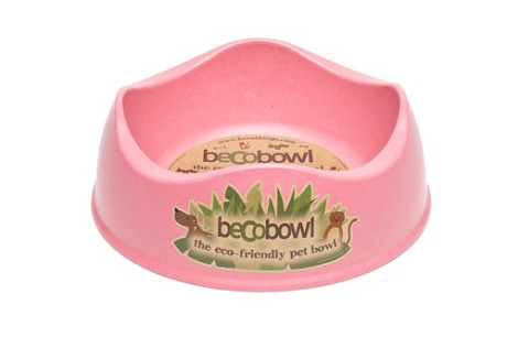 Miska pro psa, BecoBowl, EKO-pink-M