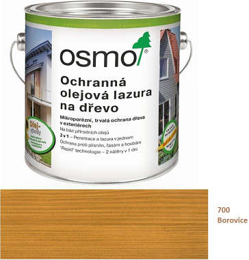 Osmo Ochranná olejová lazura 700 Borovice 0,75l