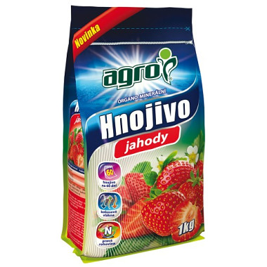 Agro Organominerální hnojivo jahody 1 kg