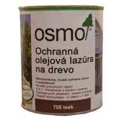 Ochranná olejová lazura OSMO 2.5l Týk 708