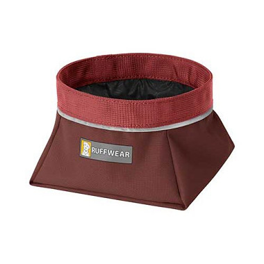 Miska pre psa Ruffwear Quencher-fired-brick-M