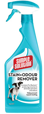 Simple Solution Stain & Odor Remover Odstraňovač skvrn a pachu pro psy, 750ml