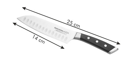 Tescoma Nůž japonský AZZA SANTOKU 14cm