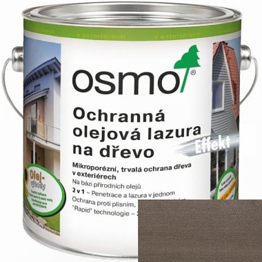 Osmo 1143 ochranná olejová lazura 0,75 l Stříbrný onyx