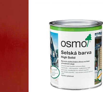 Osmo 2311 Selská barva 0,75 L Karmínově červená