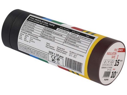 páska izolační 15mmx10m PVC mix barev (10ks)