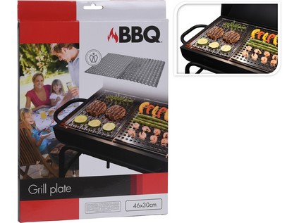 podložka BBQ 30x23cm sada 4díl. nerez