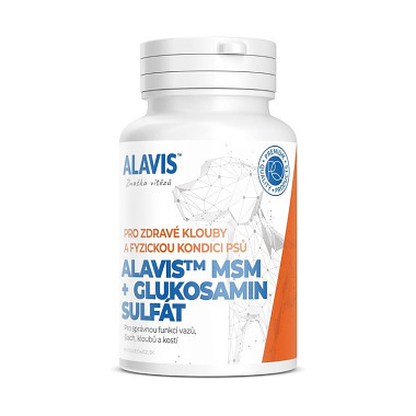 Alavis MSM,glukosamin sulfát 60tbl