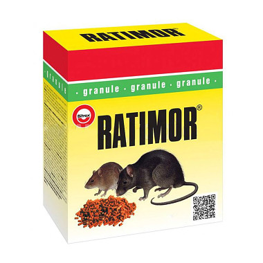 RATIMOR Bromadiolon granule 150 g