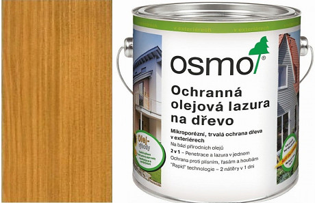 Osmo 700 Ochranná olejová lazura 2,5 l Borovice