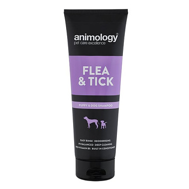 ANIMOLOGY Antiparazitní šampon Flea & Tick, 250ml