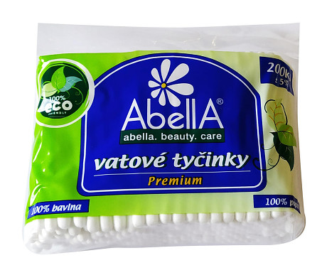 tyčinky vatové PREMIUM BA/dřevo (200ks)