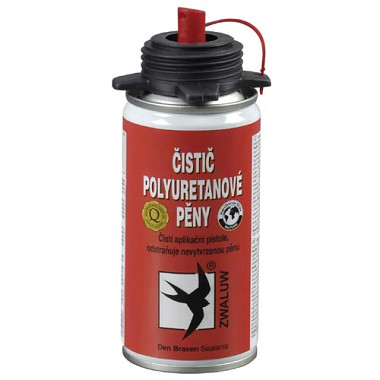 DEN BRAVEN Čistič PUR pěny Den Braven 40408RL 150 ml čirá dóza 150 ml