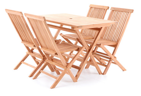 Stolová sestava TEAK POHODA SET 4