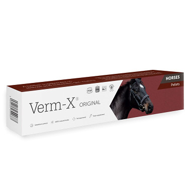 Verm-X Přírodní pelety proti střevním parazitům pro koně 250g