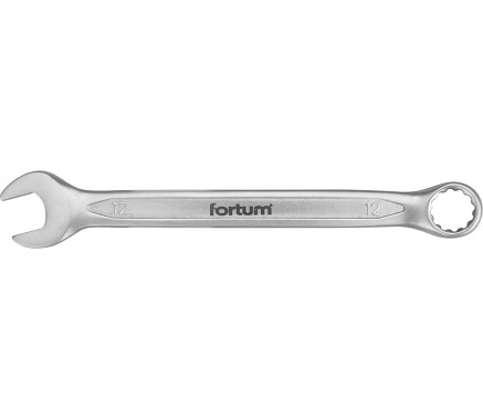 klíč očkoplochý, 12mm, L 171mm, FORTUM