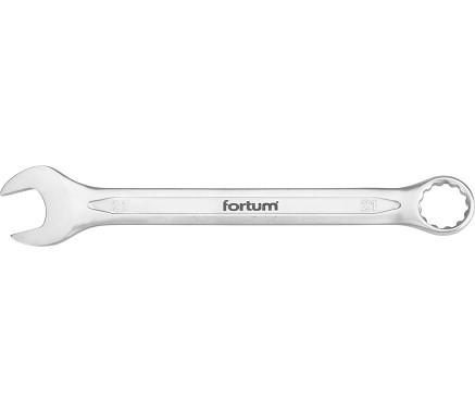 klíč očkoplochý, 21mm, L 260mm, FORTUM