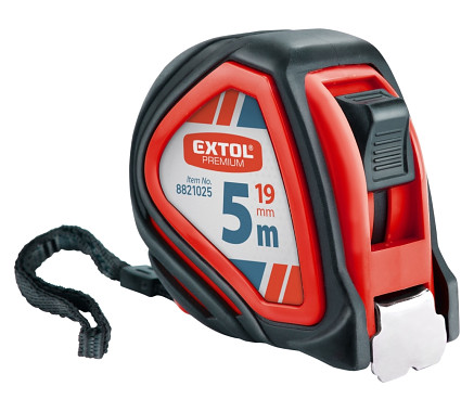 Extol Premium (8821025) metr svinovací, 5m, š. pásku 19mm