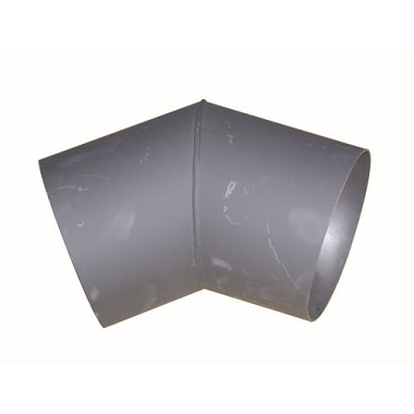 koleno kouřové 125mm/90st.t.1,5mm ČER