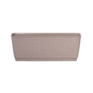 Prosperplast Truhlík Rattola DRL400P, mocca