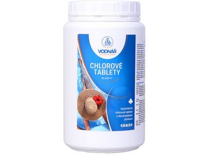 tablety chlorové BLANKYT 200g 1kg VODNÁŘ