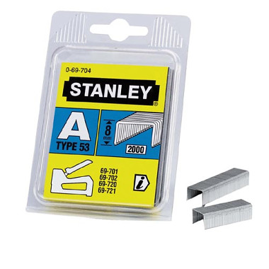 spony 10mm typ A (1000ks)  STANLEY
