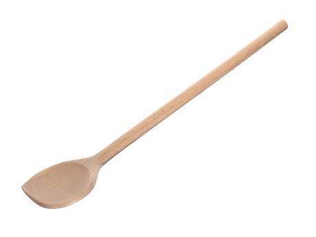 vařečka kulatá s rohem BRILLANTE 30cm dřev.