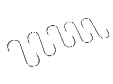 hák řeznický 10x6,2cm, pr.4,5mm nerez (5ks)