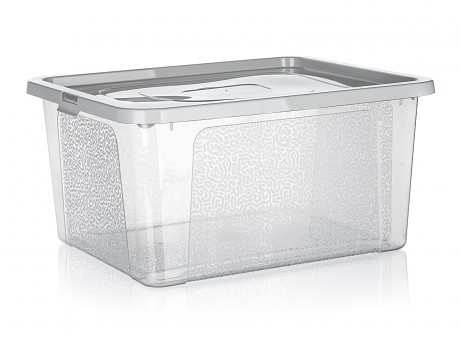 box úložný MULTIBOX 20l, 40x33x20cm, víko, klip, PH