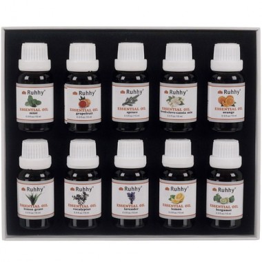 Olejek eteryczny- zestaw 10szt. 15ml Ruhhy 21938