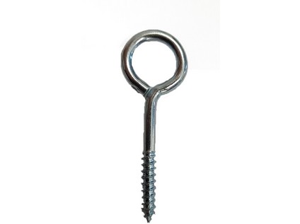 očko se závitem zavřené  8x4x1,8mm Zn (400ks)