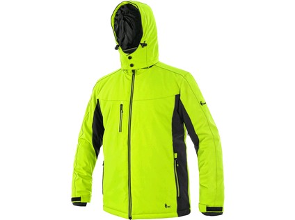 Bunda CXS VEGAS, zimní, pánská, žluto-černá, vel. 2XL