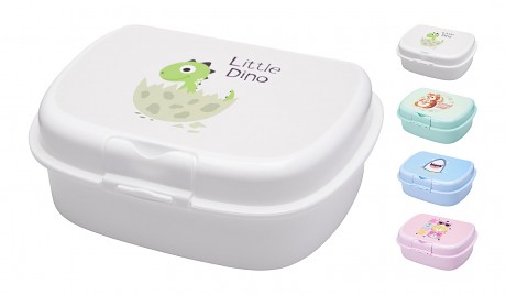 box svačinový 18x13x6cm s klick uz. s potiskem PH mix dekorů