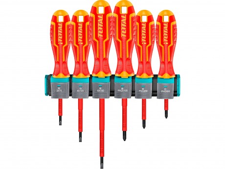 Šroubováky, sada 6ks, 1000V, VDE, industrial, CrV