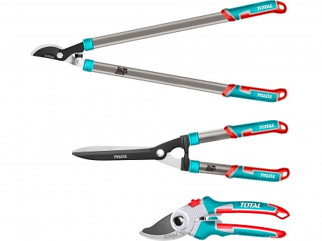 Nůžky zahradnické, sada 3ks, industrial