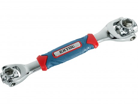 klíč nástrčný oboustranný 8v1, 8-21mm, CrMo