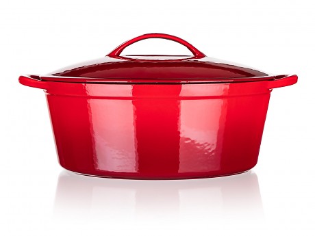 pekáč + poklice EXCELLENT 40,5x25x19cm 6,7l litina ČRV