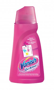 VANISH odstraňovač skvrn na barevné prádlo 1l