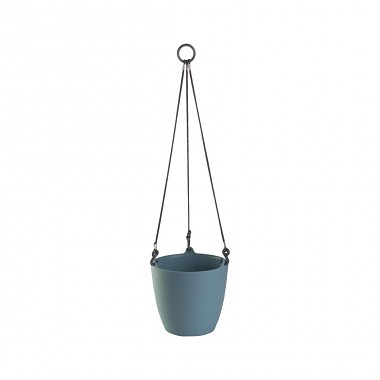 Plastkon Závěsný květináč ARIELLA 18 cm, modrošedá