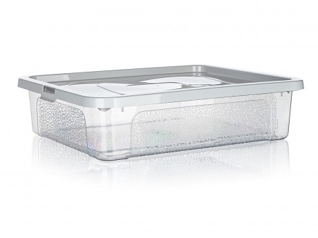 box úložný MULTIBOX 10l, 40x33x10cm, víko, klip, PH