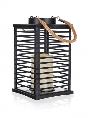 lampa solární STRIPES 14x14x24cm