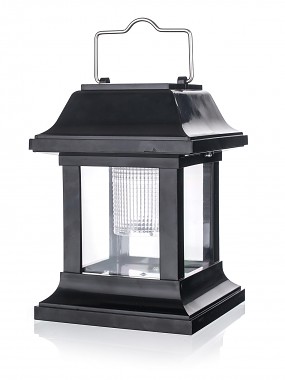 lampa solární 1LED 10,8x10,8x14cm PH ČER