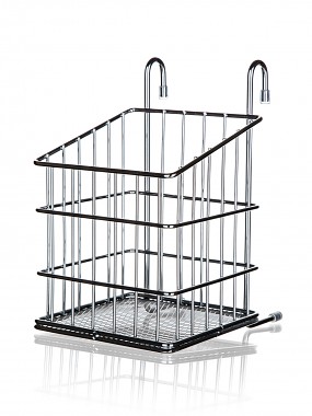 košík závěsný na příbory VARIELLA 12x15x19cm Cr