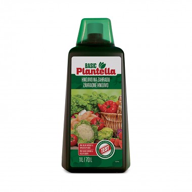 hnojivo kapalné ZELENINA pro zahradu 1l Plantella Basic