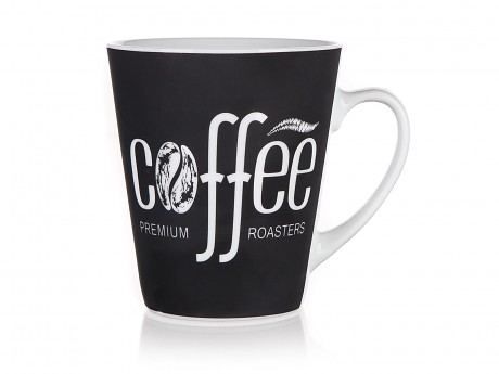 hrnek 360ml COFFEE Premium ČER keramický