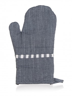 chňapka kuch.DENIM 30cm šedá