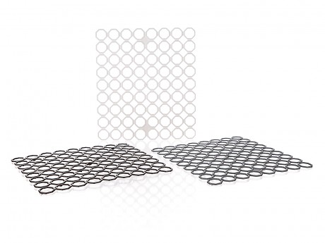 podložka do dřezu ACASSA 29,5x26,5cm PP mix barev