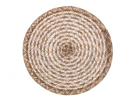 prostírání juta+PES pr.38cm LINEN